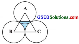 GSEB Solutions Class 10 Maths Chapter 12 વર્તુળ સંબંધિત ક્ષેત્રફળ Ex 12.3 14