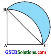 GSEB Solutions Class 10 Maths Chapter 12 વર્તુળ સંબંધિત ક્ષેત્રફળ Ex 12.3 20