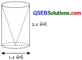 GSEB Solutions Class 10 Maths Chapter 13પૃષ્ઠફળ અને ઘનફળ Ex 13.1 9
