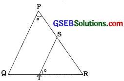 GSEB Solutions Class 10 Maths Chapter 6 ત્રિકોણ Ex 6.3 10