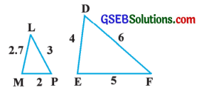 GSEB Solutions Class 10 Maths Chapter 6 ત્રિકોણ Ex 6.3 3