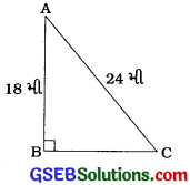 GSEB Solutions Class 10 Maths Chapter 6 ત્રિકોણ Ex 6.5 8