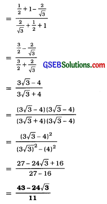 GSEB Solutions Class 10 Maths Chapter 8 ત્રિકોણમિતિનો પરિચય Ex 8.2 2
