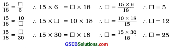 GSEB Solutions Class 6 Maths Chapter 12 ગુણોત્તર અને પ્રમાણ Ex 12.1 5