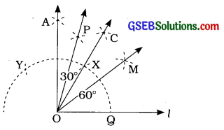 GSEB Solutions Class 6 Maths Chapter 14 પ્રાયોગિક ભૂમિતિ Ex 14.6 1