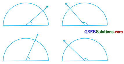 GSEB Solutions Class 6 Maths Chapter 5 પાયાના આકારોની સમજૂતી Ex 5.4 5
