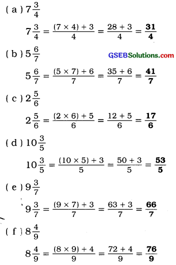 GSEB Solutions Class 6 Maths Chapter 7 અપૂર્ણાંક સંખ્યાઓ Ex 7.2 9