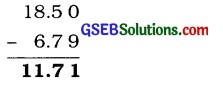 GSEB Solutions Class 6 Maths Chapter 8 દશાંશ સંખ્યાઓ Ex 8.6 8