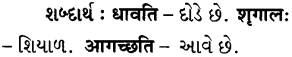 GSEB Solutions Class 6 Sanskrit Chapter 2 आकाशः पतति 8