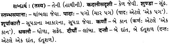 GSEB Solutions Class 6 Sanskrit Chapter 5 हस्ती हस्ती हस्ती 11