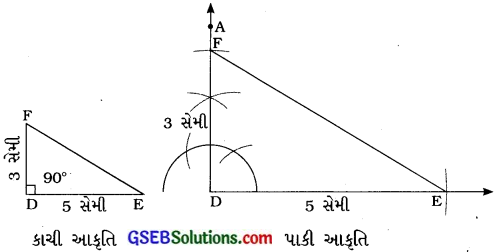 GSEB Solutions Class 7 Maths Chapter 10 પ્રાયોગિક ભૂમિતિ Ex 10.3 1