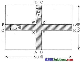 GSEB Solutions Class 7 Maths Chapter 11 પરિમિતિ અને ક્ષેત્રફળ Ex 11.4 6