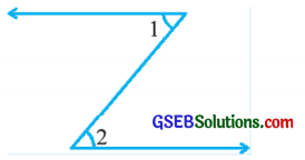 GSEB Solutions Class 7 Maths Chapter 5 રેખા અને ખૂણા Ex 5.1 6