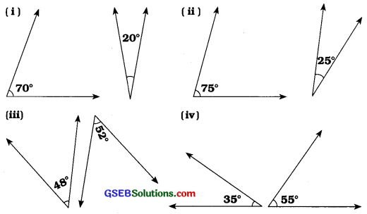 GSEB Solutions Class 7 Maths Chapter 5 રેખા અને ખૂણા InText Questions 1
