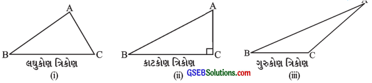 GSEB Solutions Class 7 Maths Chapter 6 ત્રિકોણ અને તેના ગુણધર્મો InText Questions 7