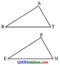 GSEB Solutions Class 7 Maths Chapter 7 ત્રિકોણની એકરૂપતા Ex 7.2 5