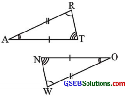 GSEB Solutions Class 7 Maths Chapter 7 ત્રિકોણની એકરૂપતા Ex 7.2 8