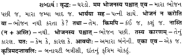 GSEB Solutions Class 7 Sanskrit Chapter 4 हास्ययोगः 21
