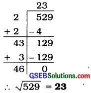 GSEB Solutions Class 8 Maths Chapter 6 વર્ગ અને વર્ગમૂળ Ex 6.4 4