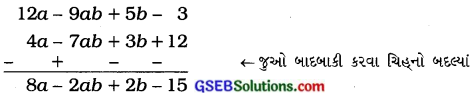 GSEB Solutions Class 8 Maths Chapter 9 બૈજિક પદાવલિઓ અને નિત્યસમ Ex 9.1 6