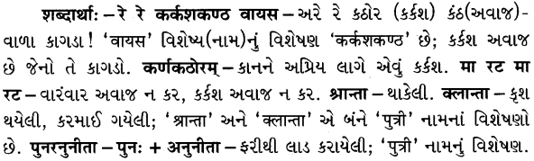 GSEB Solutions Class 8 Sanskrit Chapter 1 पुत्री मम खलु निद्राति। 13