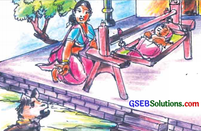 GSEB Solutions Class 8 Sanskrit Chapter 1 पुत्री मम खलु निद्राति। 9