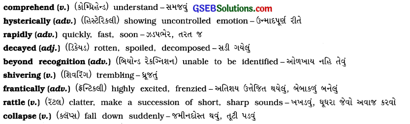 GSEB Solutions Class 12 English Unit 7 Read 1 Monkey’s Paw 2