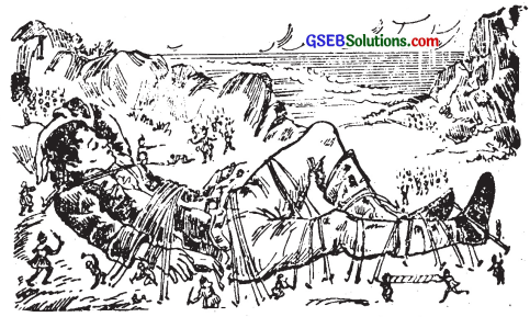 GSEB Solutions Class 6 English Let’s Read More Unit 1 In the Land of Lilliput 2
