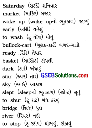 GSEB Solutions Class 6 English Let’s Read More Unit 3 The Market 1