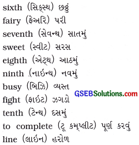 GSEB Solutions Class 6 English Sem 2 Unit 5 Unit 5 Fifth of the Sixth 11