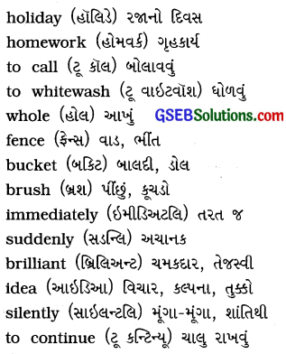 GSEB Solutions Class 7 English Let’s Read More Chapter 2 The art of Whitewashing 1