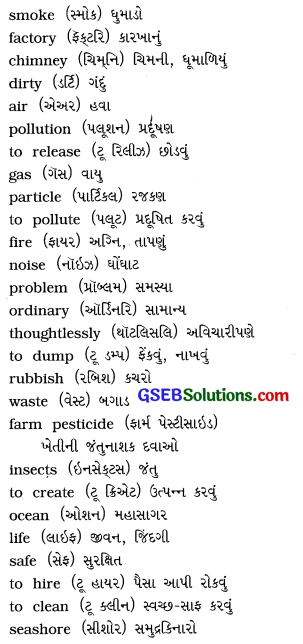 GSEB Solutions Class 8 English Let’s Read More Unit 3 Stop Pollution 2
