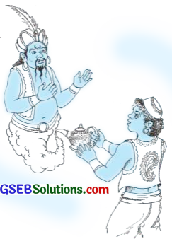 GSEB Solutions Class 8 English Let’s Read More Unit 5 Aladdin and the Magical Lamp 3