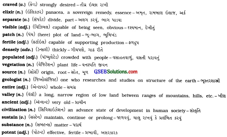 GSEB Solutions Class 11 English Unit 9 Read 1 Water An Elixir of Life 2