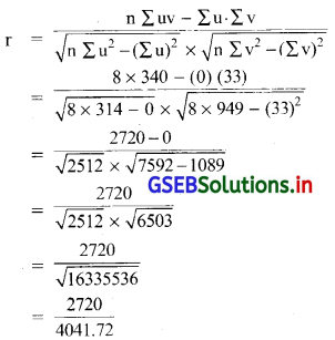 GSEB Solutions Class 12 Statistics Part 1 Chapter 2 रैखिक सह-सम्बन्ध Ex 2.2 16