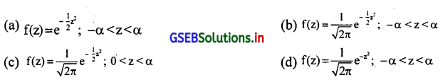 GSEB Solutions Class 12 Statistics Part 2 Chapter 3 प्रामाण्य-वितरण Ex 3 3