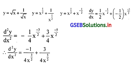 GSEB Solutions Class 12 Statistics Part 2 Chapter 5 विकलन Ex 5 13