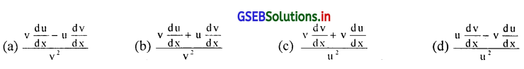 GSEB Solutions Class 12 Statistics Part 2 Chapter 5 विकलन Ex 5 5