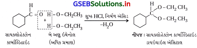 GSEB Solutions Class 12 Chemistry Chapter 12 આલ્ડિહાઇડ, કિટોન અને કાર્બોક્સિલિક ઍસિડ સંયોજનો 30