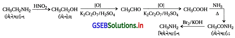 GSEB Solutions Class 12 Chemistry Chapter 13 એમાઇન સંયોજનો 16