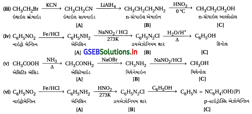 GSEB Solutions Class 12 Chemistry Chapter 13 એમાઇન સંયોજનો 36